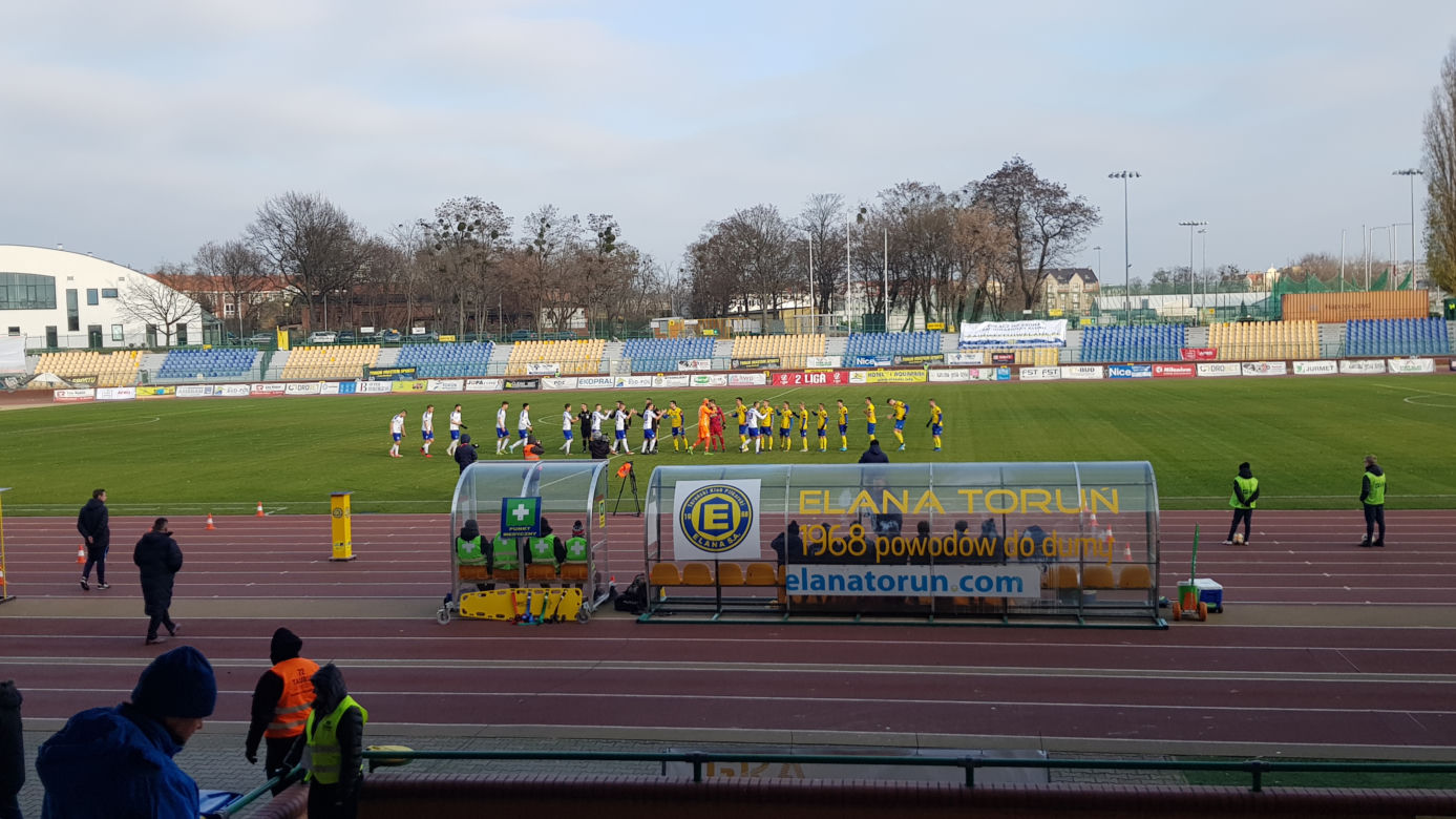 Elana Toruń - Błekitni Stargard, zdjęcia ze Stadionu Miejskiego im. Grzegorza Duneckiego