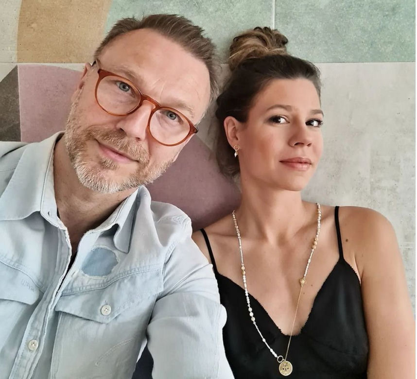 Krystian Wieczorek i jego żona Maria na Instagramie