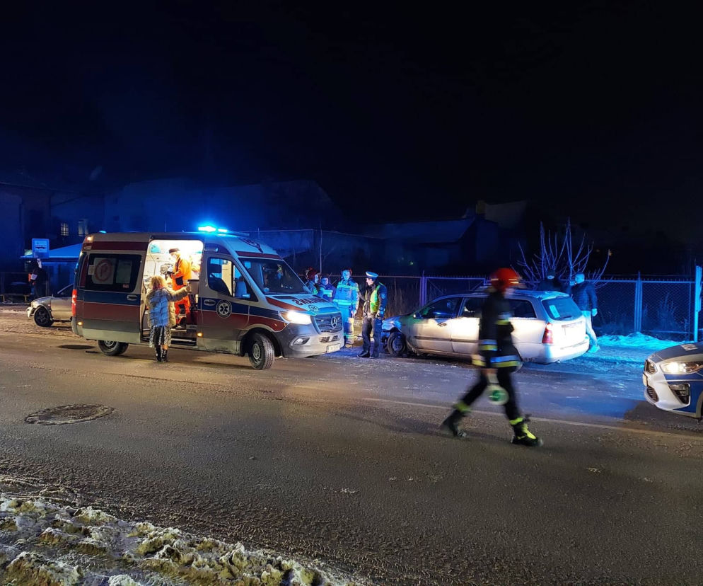 Wypadek na ulicy Targowej w Starachowicach