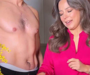 Tłusty czwartek w wersji 18+? Anna Mucha smaruje obcego mężczyznę czekoladą!