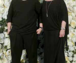 Dominika Ostałowska i jej syn Hubert Zduniak