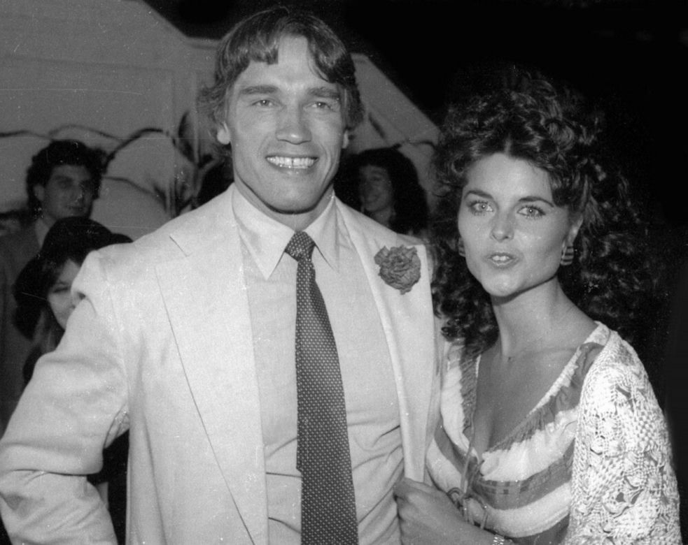 Maria Shriver and Arnold Schwarzenegger 