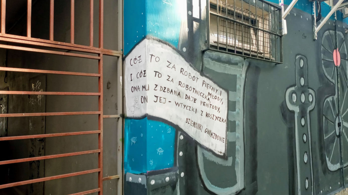 Nowy mural w centrum Szczecina
