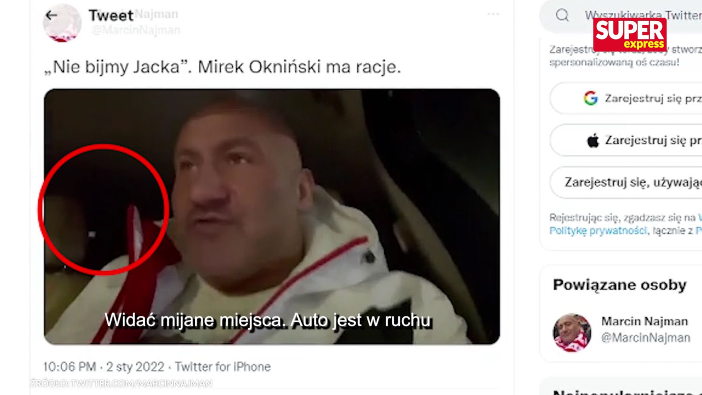 Marcin Najman jeździł autem mimo zakazu