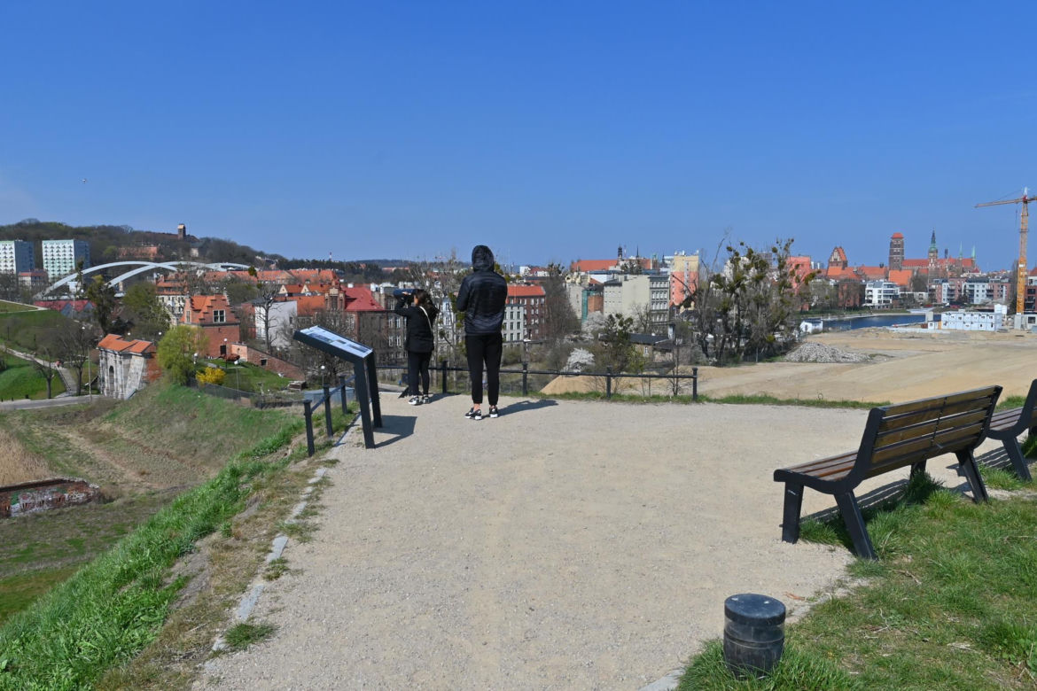 Plac Wałowy i jego otoczenie - bastion św. Gertrudy