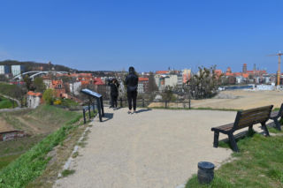 Plac Wałowy i jego otoczenie - bastion św. Gertrudy