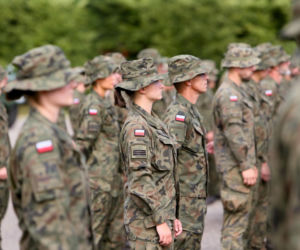 Uroczyste pożegnanie żołnierzy z Wędrzyna. Ruszają na misję do Rumunii