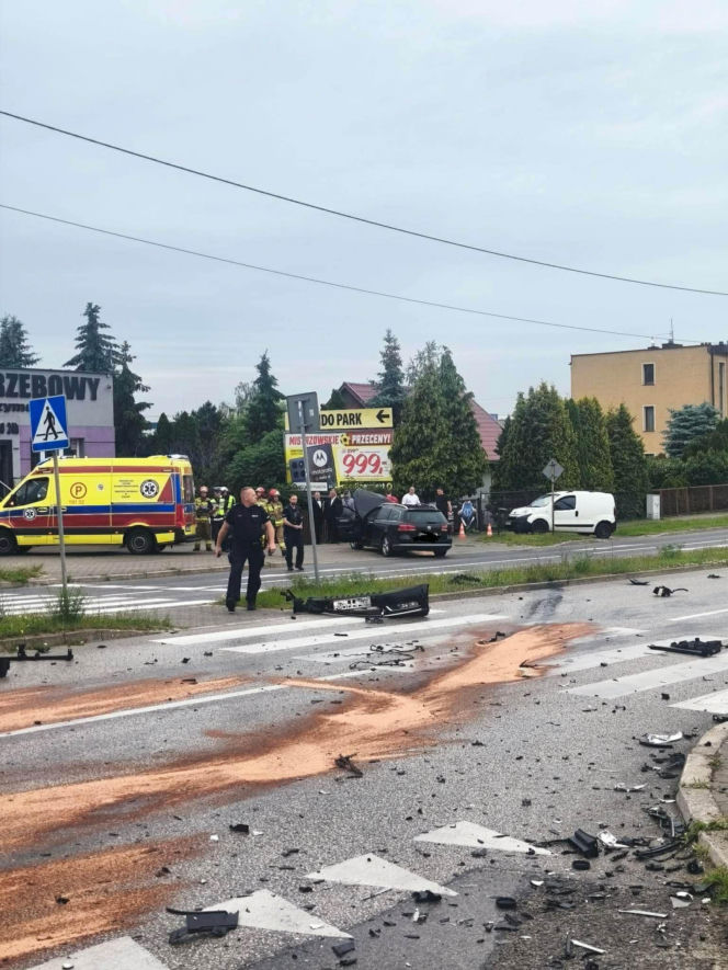 Wypadek w Skarżysku