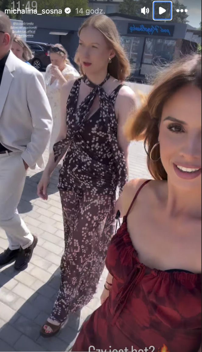 M jak miłość. Elżbieta Domańska (Katarzyna Dąbrowska), Kama (Michalina Sosna)