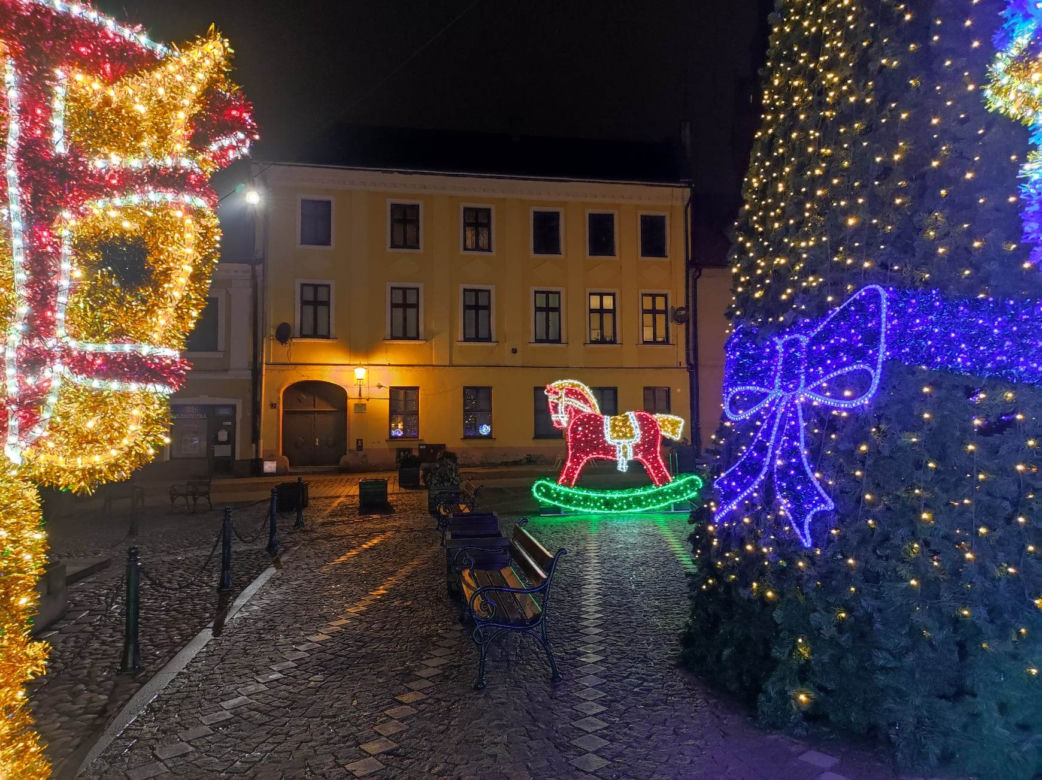 Świąteczne ozdoby w Tarnowie