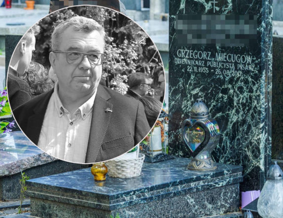 Grzegorz Miecugow zmarł niemal 9 lat temu. Tak wygląda jego grób! Niepozorny? Wszystko się wyjaśnia, gdy podejdzie się bliżej