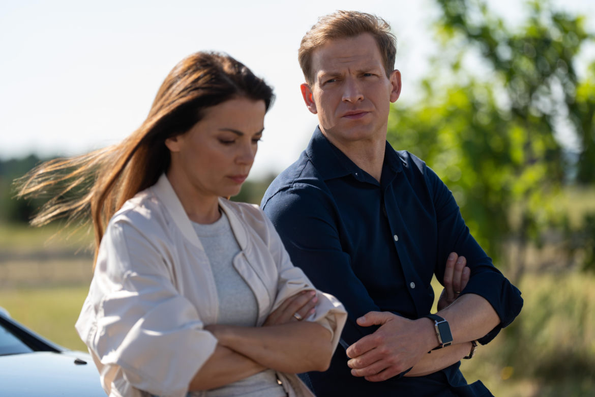 	Barwy szczęścia odc. 2929. Kasia (Katarzyna Glinka), Łukasz (Michał Rolnicki)