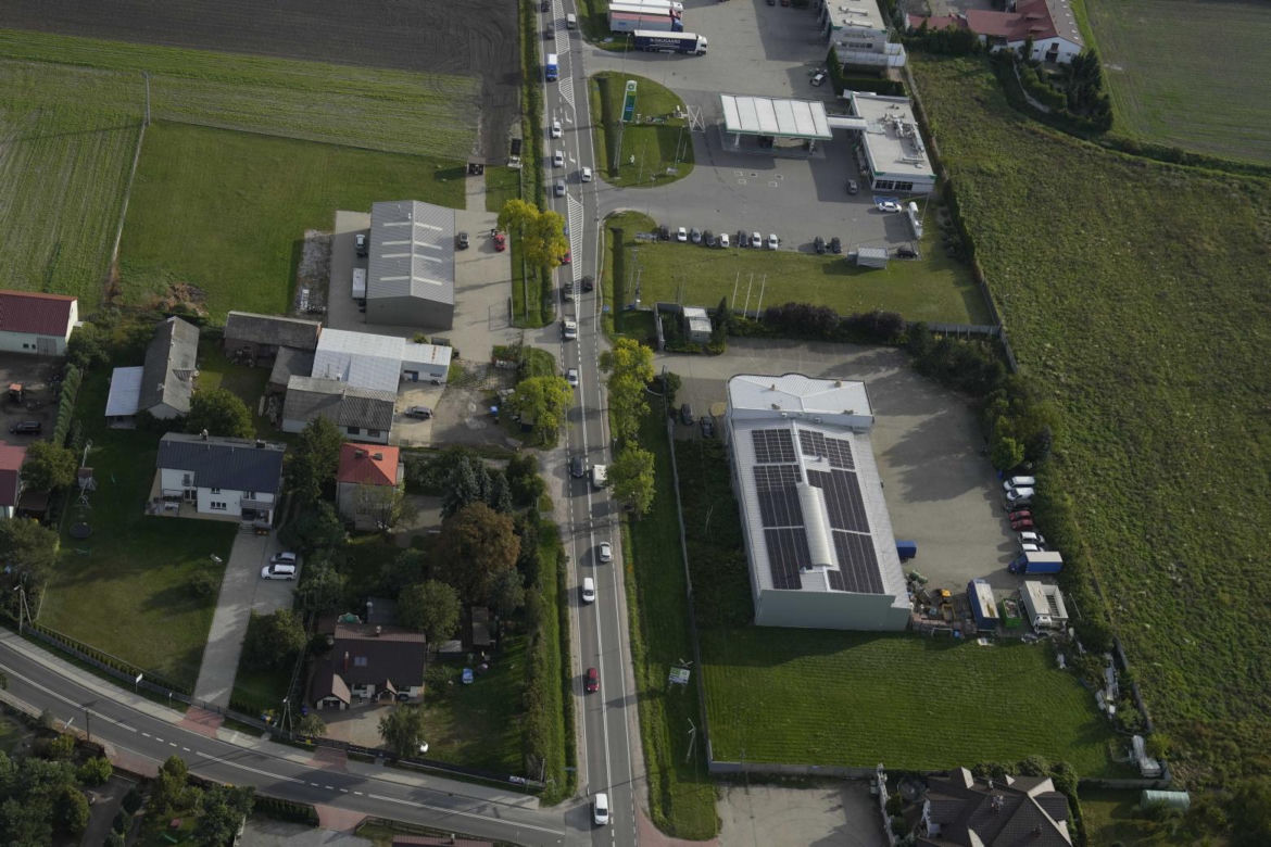 Lecieliśmy nad terenem, na którym ma powstać Centralny Port Komunikacyjny. Z góry widać problem, o którym się nie mówi