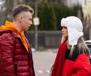 Barwy szczęścia odc. 2644. Oliwka (Wiktoria Gąsiewska), Patryk (Konrad Skolimowski)