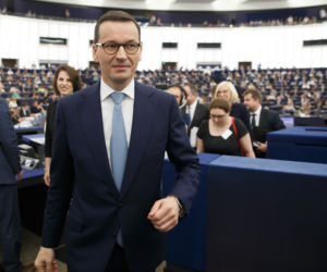 MORAWIECKI W STRASBOURGU