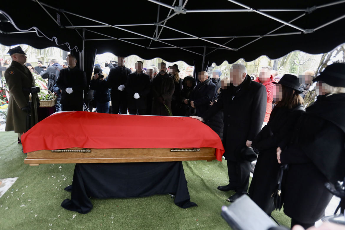 Ostatnie pożegnanie Daniela Sztybera, 35-latka z warszawskiej Pragi-Południe