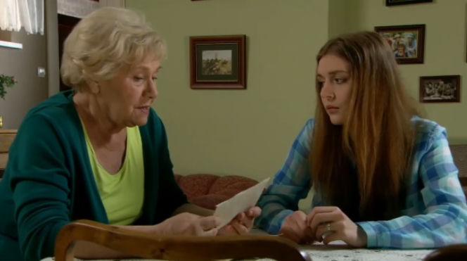 M jak miłość odc. 1087. Ula (Iga Krefft), Barbara (Teresa Lipowska)