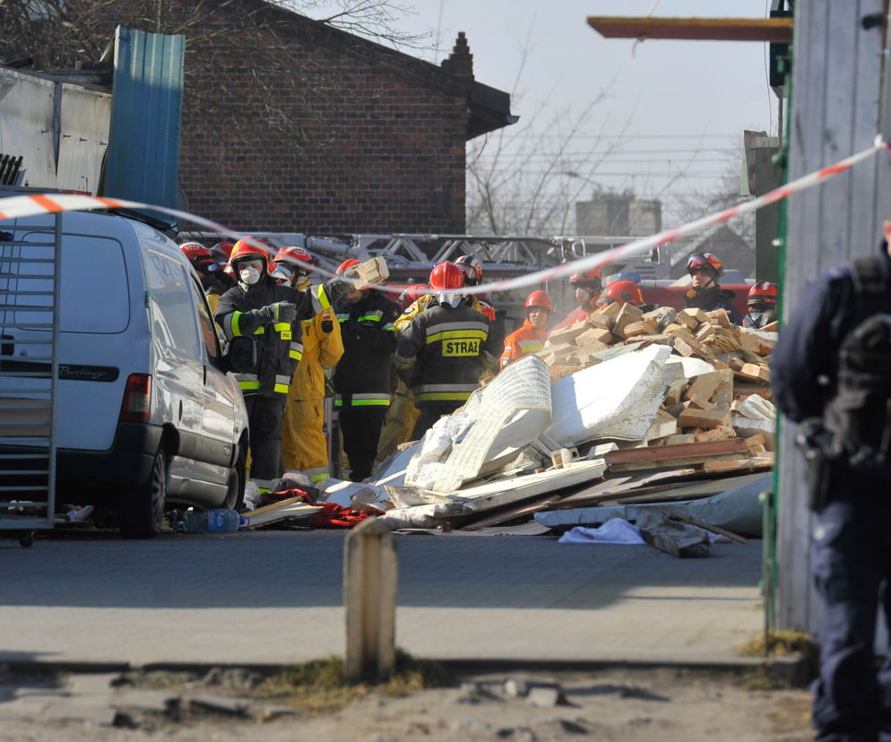 WYBUCH GAZU ROZERWAŁ MIESZKAŃCÓW