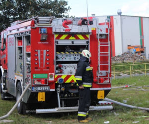 Kędzierzyn-Koźle: Rocznicowy pożar miejskiego wysypiska