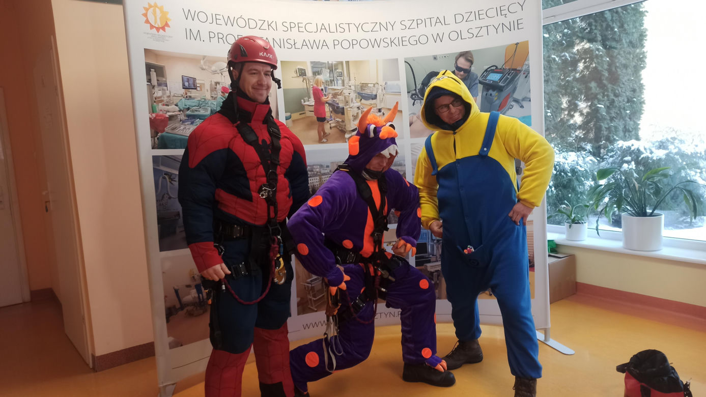 Alpiniści dla WOŚP. Olsztyn 2024