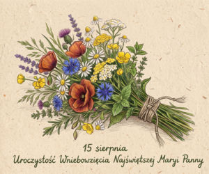 Kartki na dzień dobry 15 sierpnia