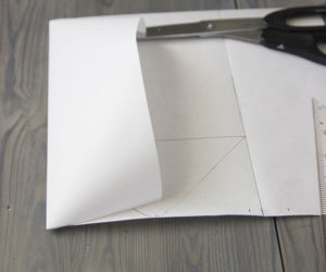 DIY: papierowa torba osłonka na doniczkę