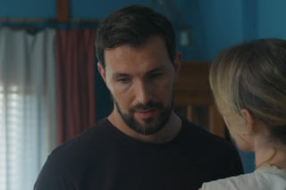 Barwy szczęścia odc. 3276. Marcin Kodur (Oskar Stoczyński), Renata (Anna Mrozowska)