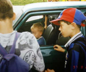 Robert Lewandowski z ojcem i zdjęcia z dzieciństwa