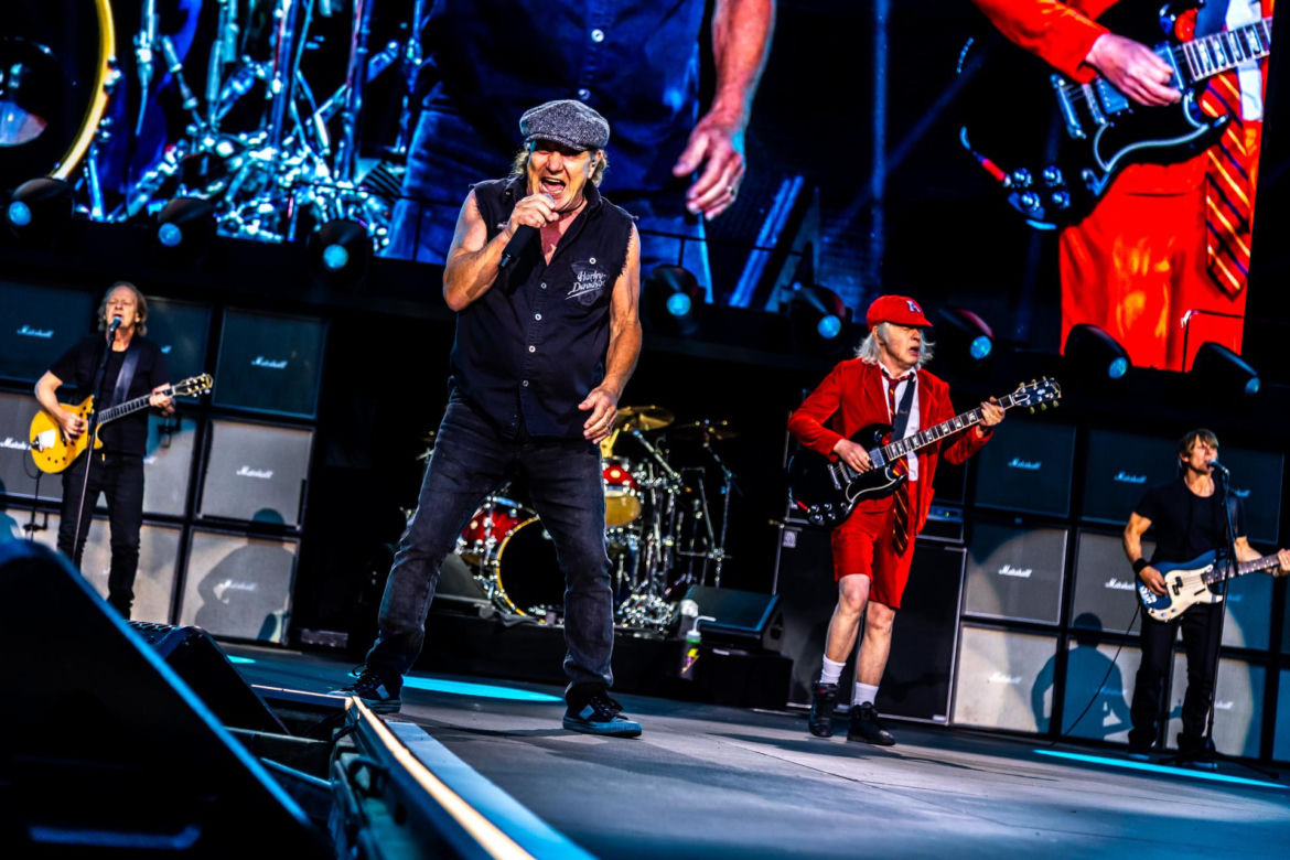 Koncert AC/DC w Warszawie (4.07.2025) - część druga. Organizatorem koncertu jest Live Nation