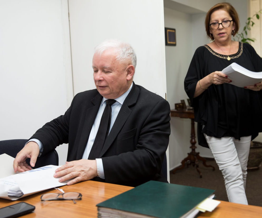 Jarosław Kaczyński, Pani Basia Skrzypek