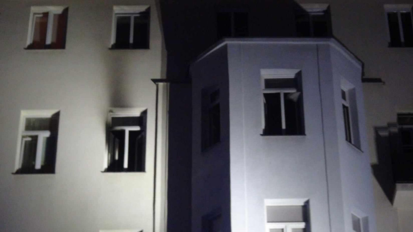 Pożar mieszkania w centrum Warszawy