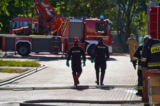 Alarm po pożarze w Wielkopolsce. „Nie zbliżajcie się do rzeki!”
