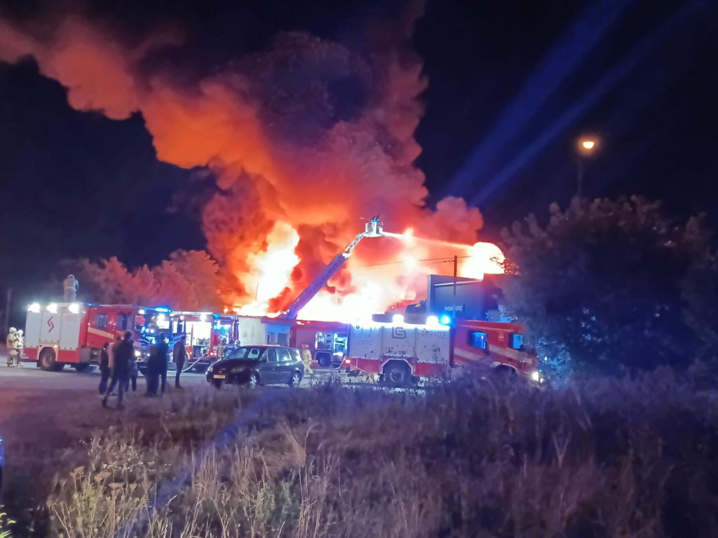 Pożar w Czeladzi