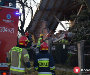 WYBUCH GAZU w Żydowie. RUNĄŁ strop domu 