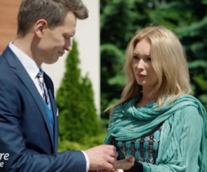 Na dobre i na złe odc. 569. Andrzej Falkowicz (Michał Żebrowski), Kinga (Marta Dąbrowska)