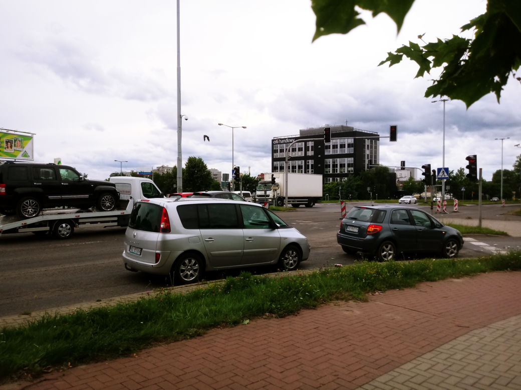 Roboty drogowe i utrudnienia w centrum Olsztyna