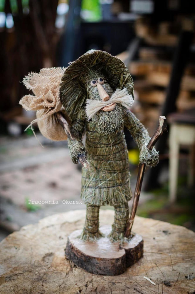 Okorek - drewniane dekoracje