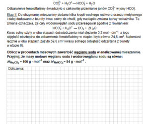Matura rozszerzona 2022 chemia - arkusz PDF