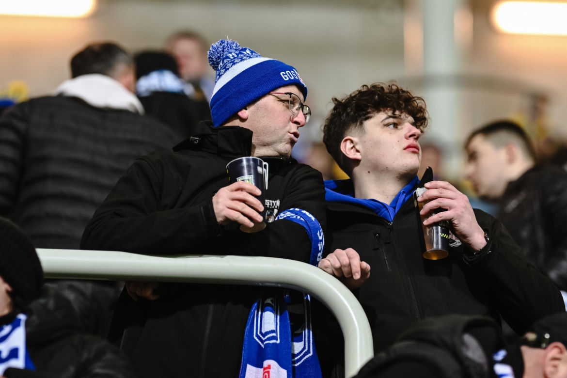 Arka Gdynia - Lech Poznań: Zdjęcia kibiców z meczu 15. kolejki PKO BP Ekstraklasy