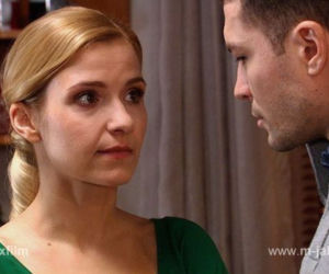 M jak miłość. Małgosia (Joanna Koroniewska), Tomek (Andrzej Młynarczyk)