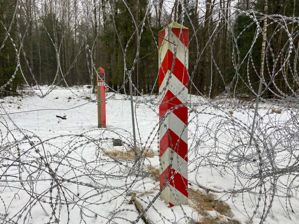 Budują mur na granicy polsko-białoruskiej