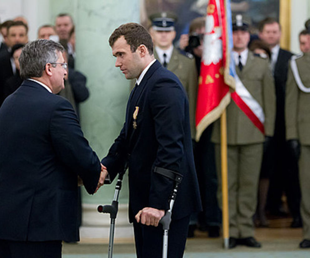 BOHATER Z IRAKU CHRONIŁ PANIĄ PREMIER.