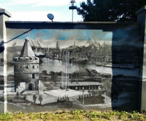 Mural na ulicy Chmielewskiego