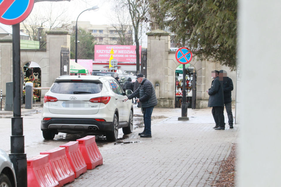 Pogrzeb mamy Tomasza Stockingera