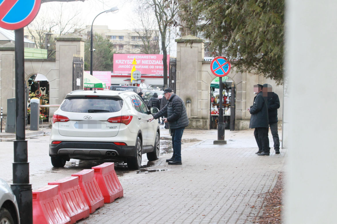 Pogrzeb mamy Tomasza Stockingera