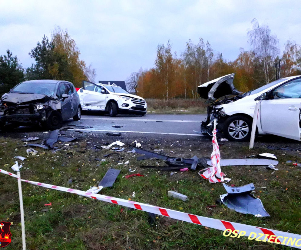 Wypadek w Dziecionowie 