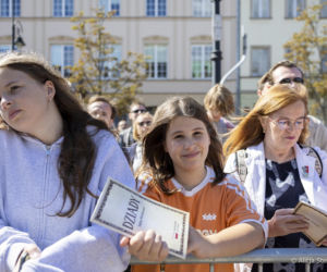 Narodowe czytanie z Karolem i Martą Nawrockimi