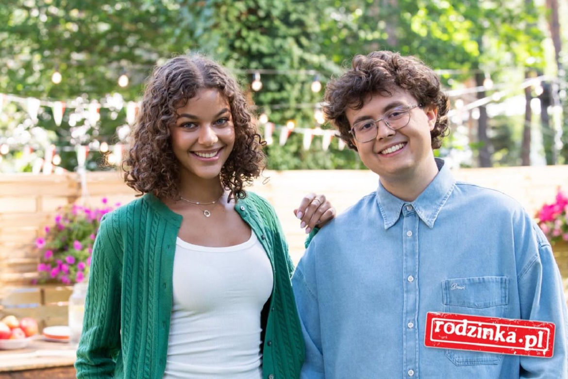 Rodzinka.pl nowy 19 sezon.Kacper (Mateusz Pawłowski), Zosia (Emilia Dankwa)