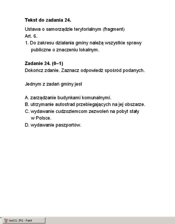 Egzamin gimnazjalny 2015 Historia i WOS str. 32