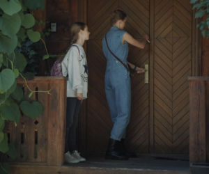 M jak miłość, odcinek 1894. Natalka (Dominika Suchecka), Hania (Wiktoria Basik)